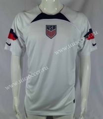 2022-23 World Cup USA Home White Thailand Soccer Jersey-503