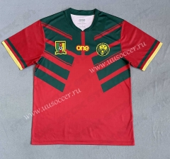 2022-23 Cameroon 2nd Away Red  Thailand Soccer Jersey-4952