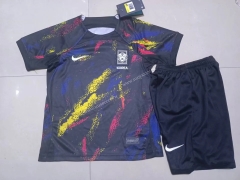 2022-23 Korea Away Blue  Kid/Youth Soccer Uniform-507