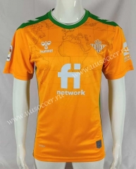 22-23 Real Betis 2nd Away Yellow Thailand Soccer Jersey-503
