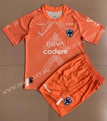 2022-23 Monterrey Goalkeeper Orange Soccer Uniform-AY