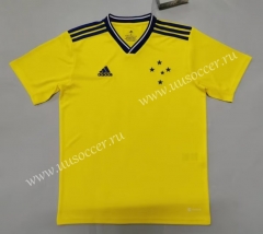 2022-23 Cruzeiro EC 2nd Away Yellow  Thailand Soccer Jersey AAA-908