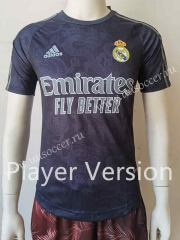 Player verison 2022-23  Black Dragon Special Edition Real Madrid 2nd Away Black  Thailand Soccer Jersey AAA-807