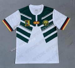 2022-23 Cameroon Away White  Thailand Soccer Jersey-4952