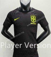 Player version 2022-23   Brazil Black Thailand Soccer Jersey AAA-888