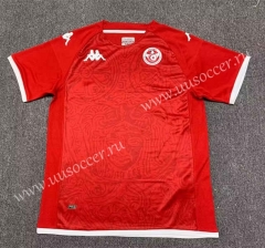 （s-3xl）22-23 Tunisia Home Red Thailand Soccer Jersey AAA-512