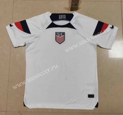 （s-4xl）2022-23 World Cup USA Home White Thailand Soccer Jersey-818