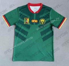 2022-23 Cameroon Home Green Thailand Soccer Jersey-4952