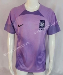 2022-23 Korea Republic Goalkeeper Purple Thailand Soccer Jersey-416