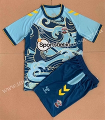 2022-23 Southampton  Away  Blue  Soccer Uniform-AY