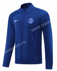 2022-23 Paris SG Blue Soccer Jacket -LH