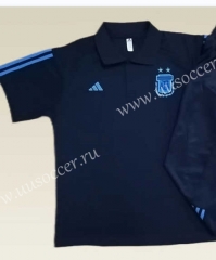 2022-23 Argentina Blue Thailand Polo Shirts -815