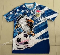 2022-23 World Cup  Argentina  Blue Thailand Soccer Jersey AAA