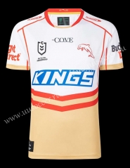 2022-23  Miami Dolphins Away White Rugby Shirt