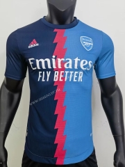 Player version   2022-23 Arsenal Blue Thailand Soccer Jersey AAA