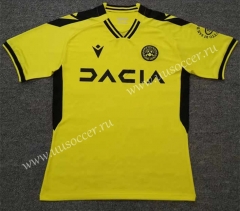 2022-23 Udinese Calcio  Yellow Thailand Soccer Jersey AAA-709