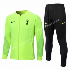 2022-23 Tottenham Hotspur Green Thailand Soccer Jacket Uniform-815