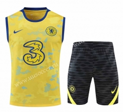2022-23 Chelsea Yellow Soccer Vest-418