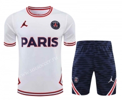 2022-23 Paris SG  White Thailand Soccer  Uniform-418