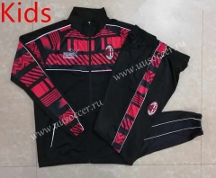 2022-23 AC Milan Black&Red Kids/Youth Soccer Jacket-815