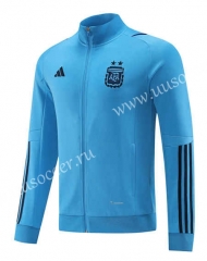 22-23 Argentina  Blue Thailand Soccer Jacket -LH