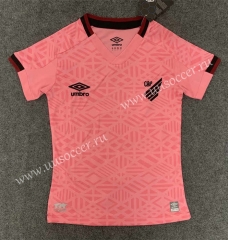 special edition 2022-23 Atlético Paranaense Pink Female Thailand Soccer Jersey-GB