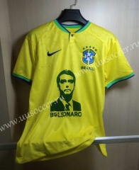 special edition Brazil  Yellow   Thailand Soccer Jersey AAA-2851