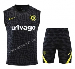 2022-23 Chelsea  Black Soccer Vest-418