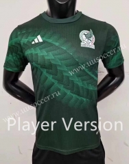 Player Version 2022-23 Mexico Dark Green Thailand Soccer Training Jersey AAA