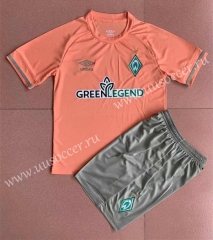 2022-23 Werder Bremen Away Pink  Soccer Uniform-AY