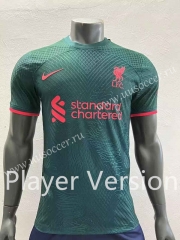 Player Version 2022-23 Liverpool 2nd Away Green Thailand Soccer Jersey AAA-518