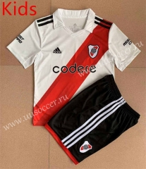 2022-23 River Plate  Home Red kids Soccer Uniform-AY