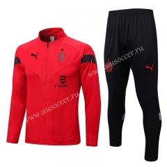2022-23 AC Milan Red  Soccer Jacket Uniform-815