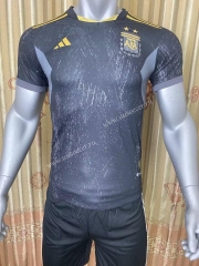 Player Version  2022-23 Argentina Black&Gray Thailand Soccer Jersey AAA