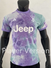 Player Version 2022-23  Juventus Purple Thailand Soccer Jersey AAA-SJ