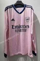 2022-23 Arsenal 2nd Away Pink Thailand LS Soccer Jeesey AAA-6032
