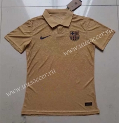 2022-23 Barcelona Khaki  Thailand Polo Shirts-807