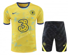 2022-23 Chelsea Yellow Thailand Soccer Uniform-418