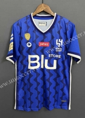 2022-23 Al Ahli Riyadh Home Blue Soccer Thailand jersey-9171