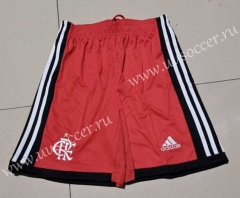 2022-23 CR Flamengo 2nd  Away Red Thailand Soccer Shorts