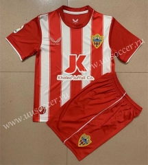 2022-23  UD Almeria  Home Red Soccer Uniform-AY