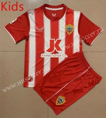 2022-23  UD Almeria  Home Red  kids Soccer Uniform-AY