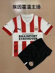 2022-23 PSV Eindhoven Home Red&White Soccer Uniform-AY