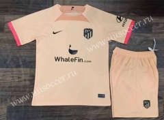 2022-23  Atlético Madrid Yellow Soccer Uniform-709