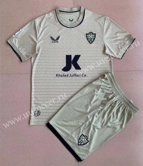 2022-23  UD Almeria  Away Light Khaki Soccer Uniform-AY