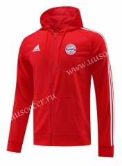 2022-23 Bayern München Red Soccer Jacket -LH