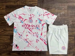 2022-23 Manchester City  Red&White  Soccer Uniform-718