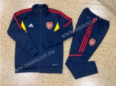 2022-23  Arsenal Royal Blue Thailand Soccer Jacket Uniform-GDP