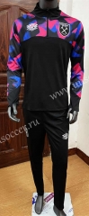2023-24 West Ham United Black&Purple  Thailand Tracksuit Uniform-411