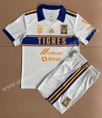 2022-23 Tigres UANL 2nd Away  White Soccer Uniform-AY